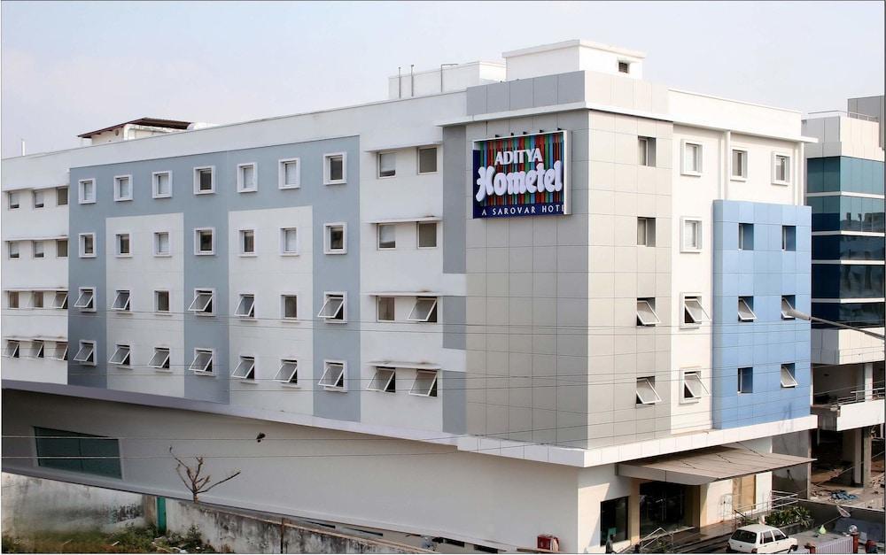 Aditya Hometel Haiderabad Buitenkant foto